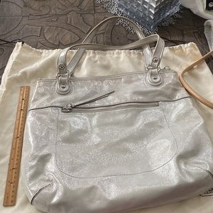 Coach Silver Stardust handbag